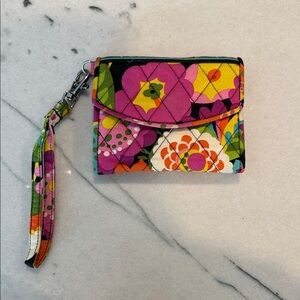 Vera Bradley Floral Wristlet